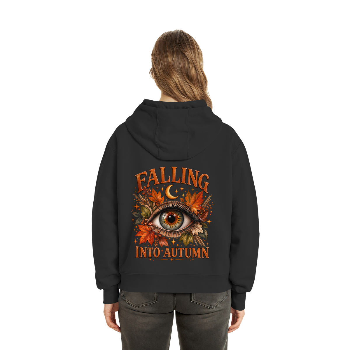 Herbst Auge  - Fluffy Boxcut Hoodie