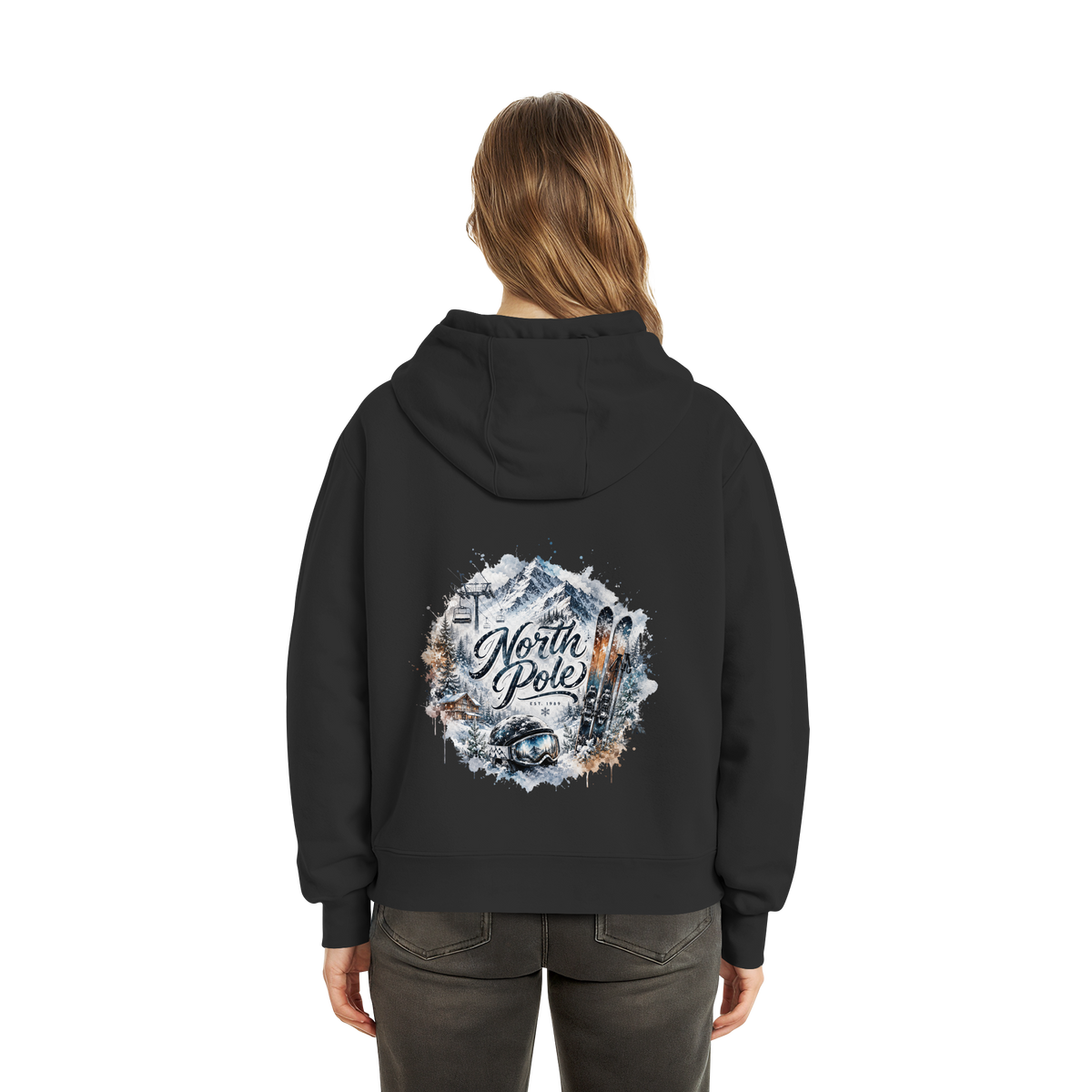 North Pole - Fluffy Boxcut Hoodie