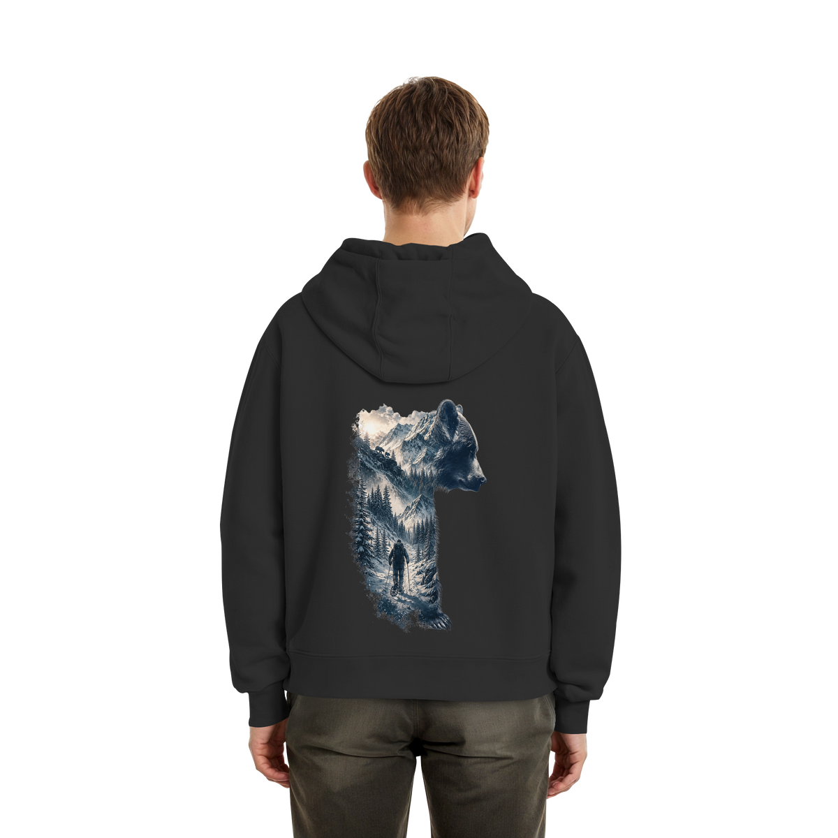 Ice Bär - Fluffy Boxcut Hoodie
