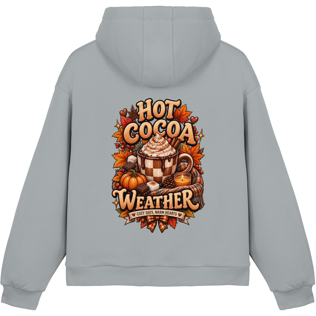 Herbst Schokolade - Fluffy Boxcut Hoodie