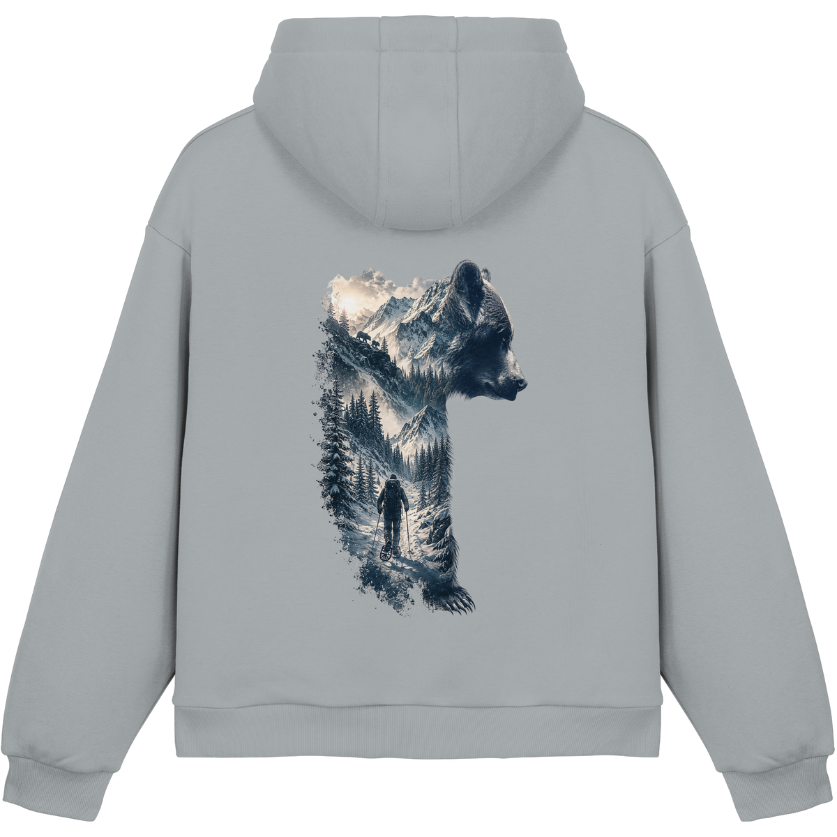 Ice Bär - Fluffy Boxcut Hoodie