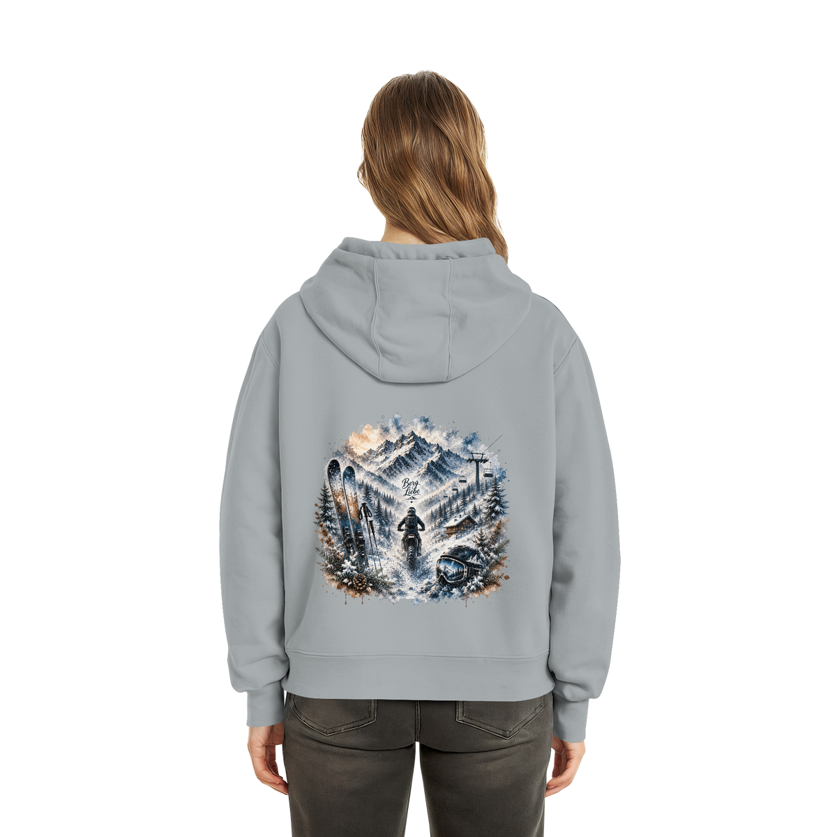 Berg Liebe Mx - Fluffy Boxcut Hoodie