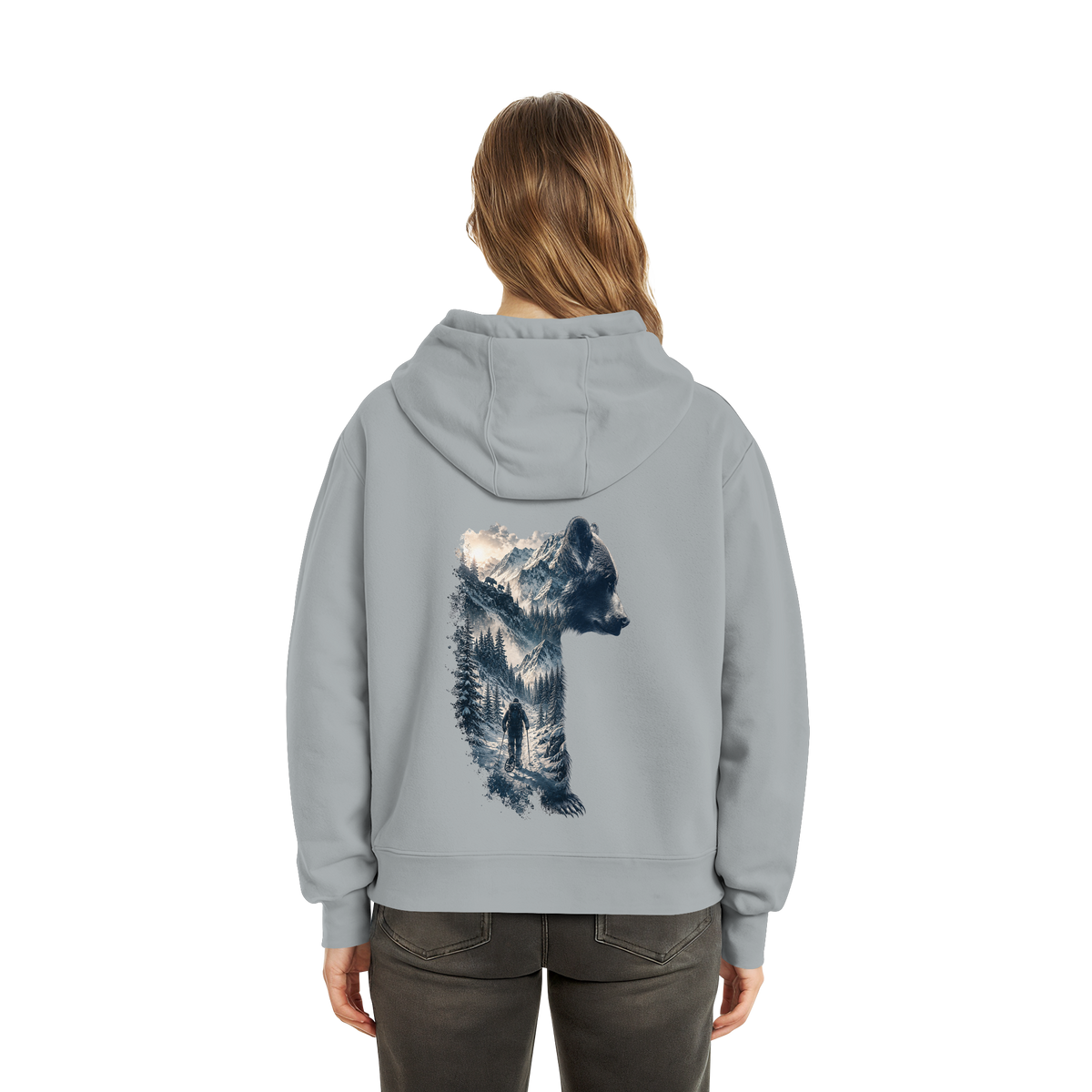 Ice Bär - Fluffy Boxcut Hoodie