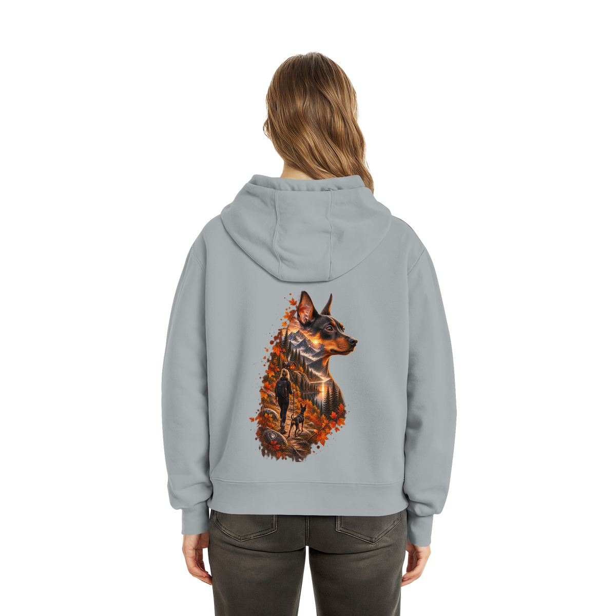 Daisy  - Fluffy Boxcut Hoodie