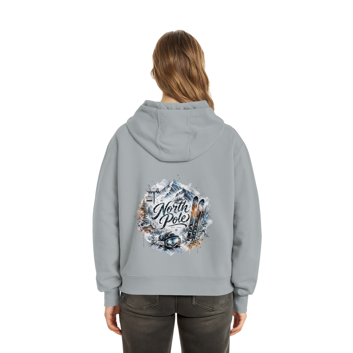 North Pole - Fluffy Boxcut Hoodie