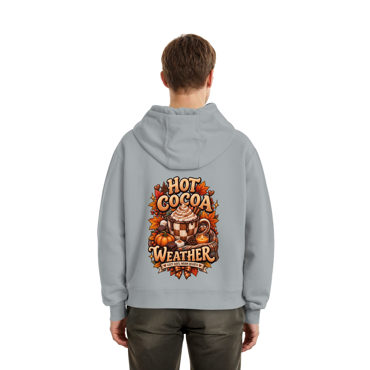 Herbst Schokolade - Fluffy Boxcut Hoodie