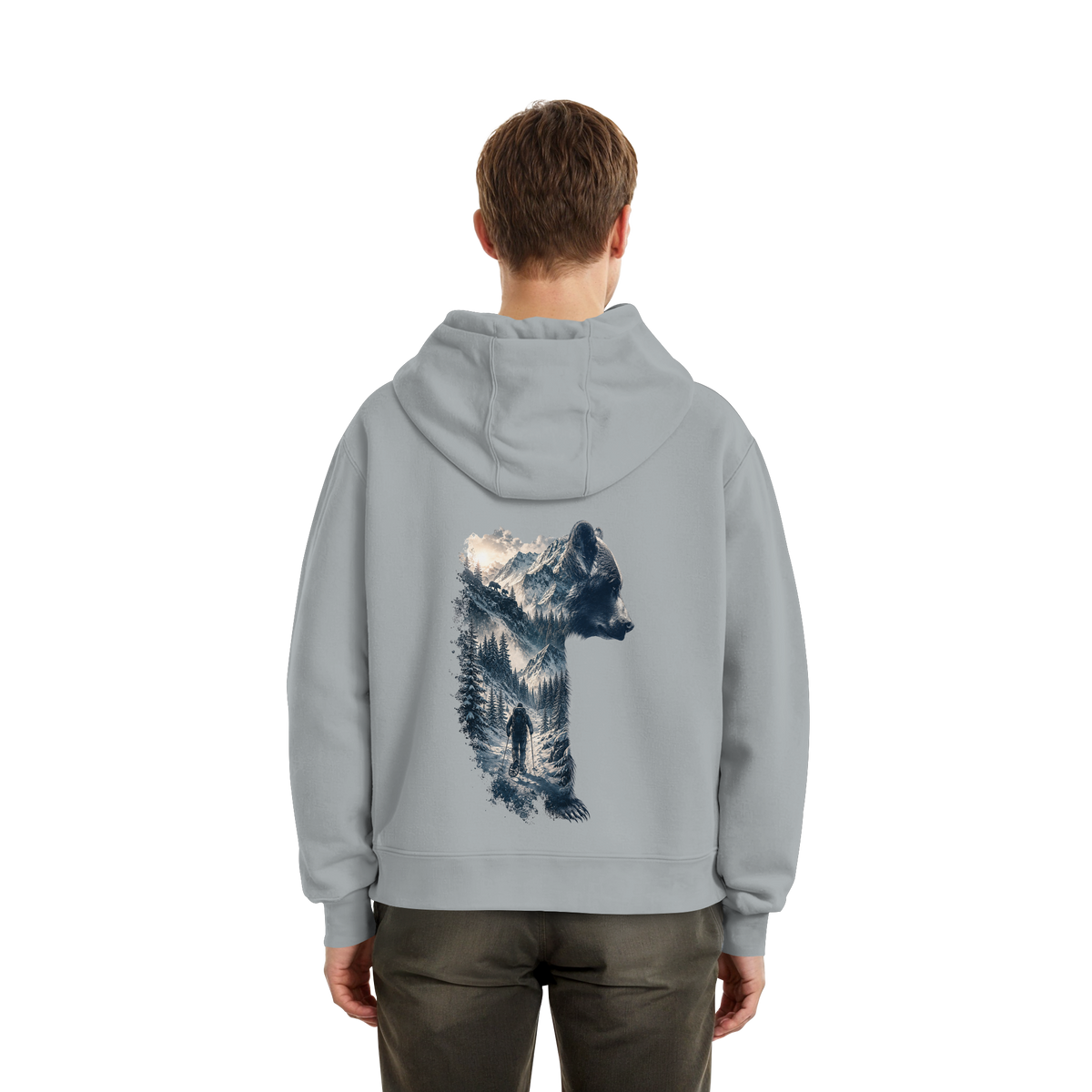 Ice Bär - Fluffy Boxcut Hoodie