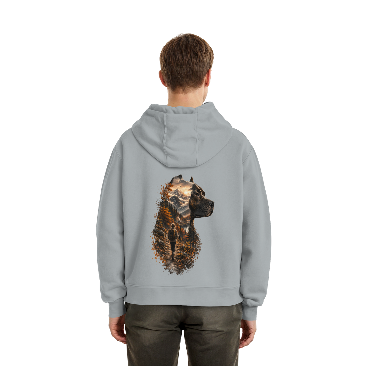 Dog Mountain - Fluffy Boxcut Hoodie
