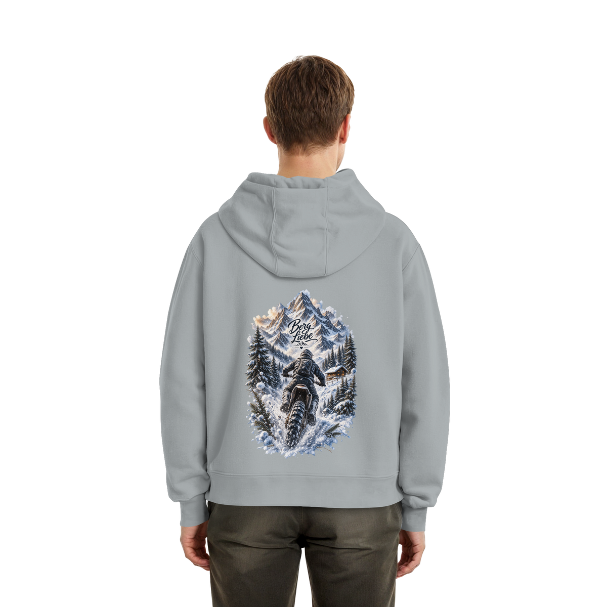 Bergliebe  - Fluffy Boxcut Hoodie