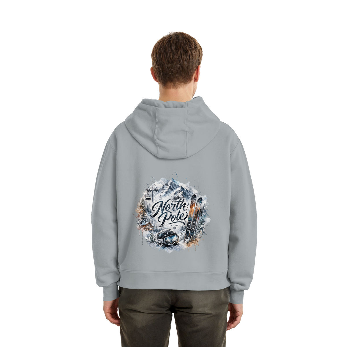 North Pole - Fluffy Boxcut Hoodie