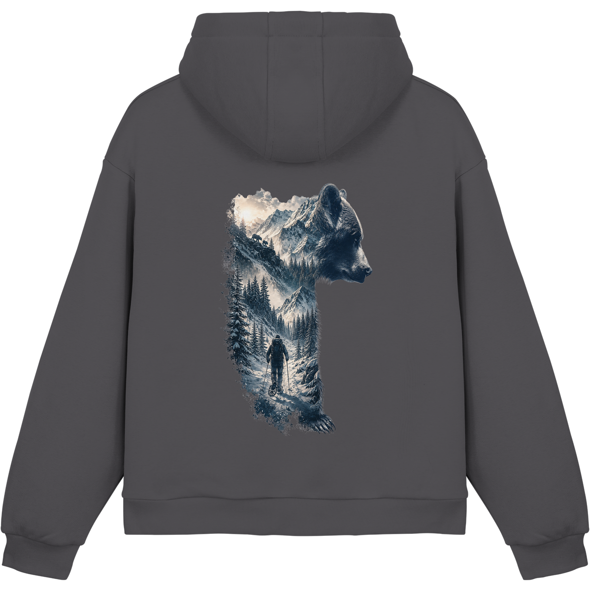 Ice Bär - Fluffy Boxcut Hoodie