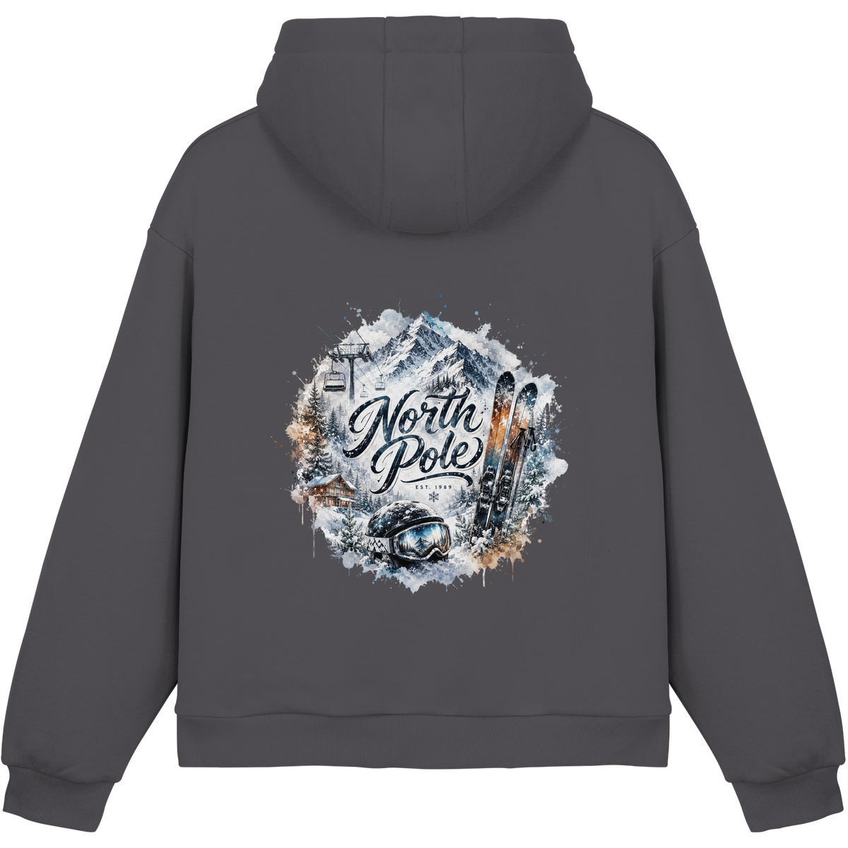 North Pole - Fluffy Boxcut Hoodie