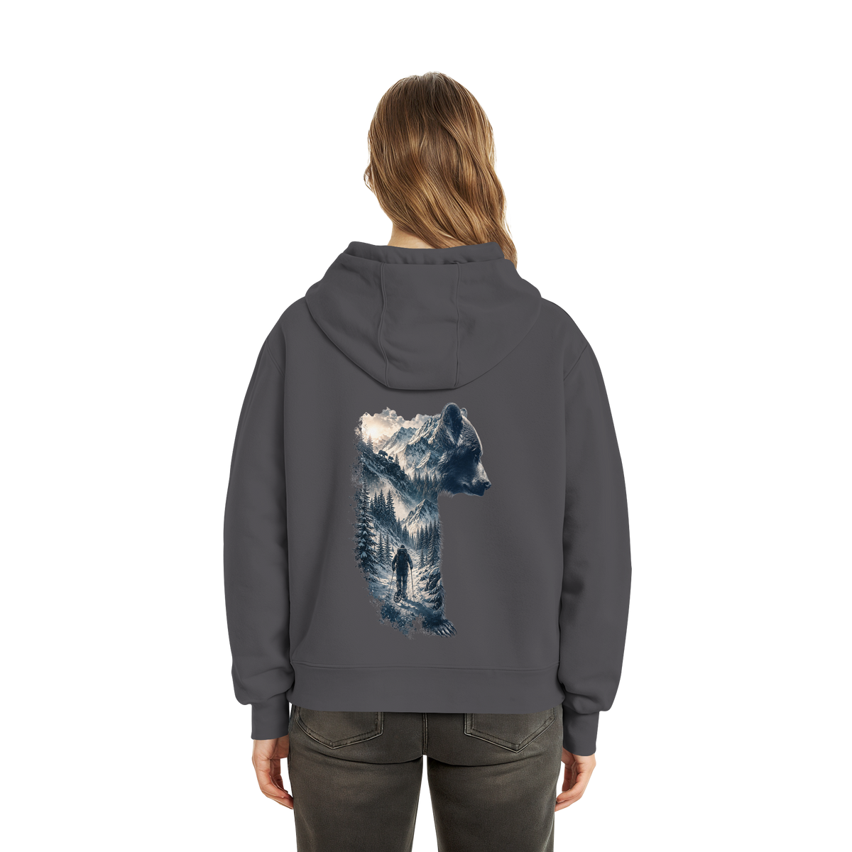 Ice Bär - Fluffy Boxcut Hoodie