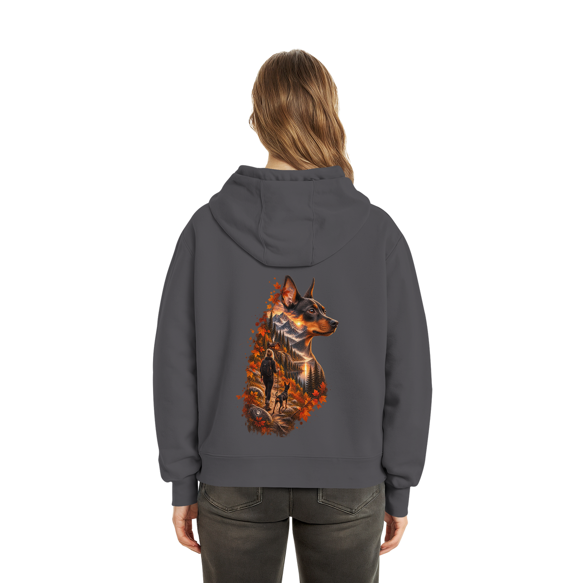 Daisy  - Fluffy Boxcut Hoodie
