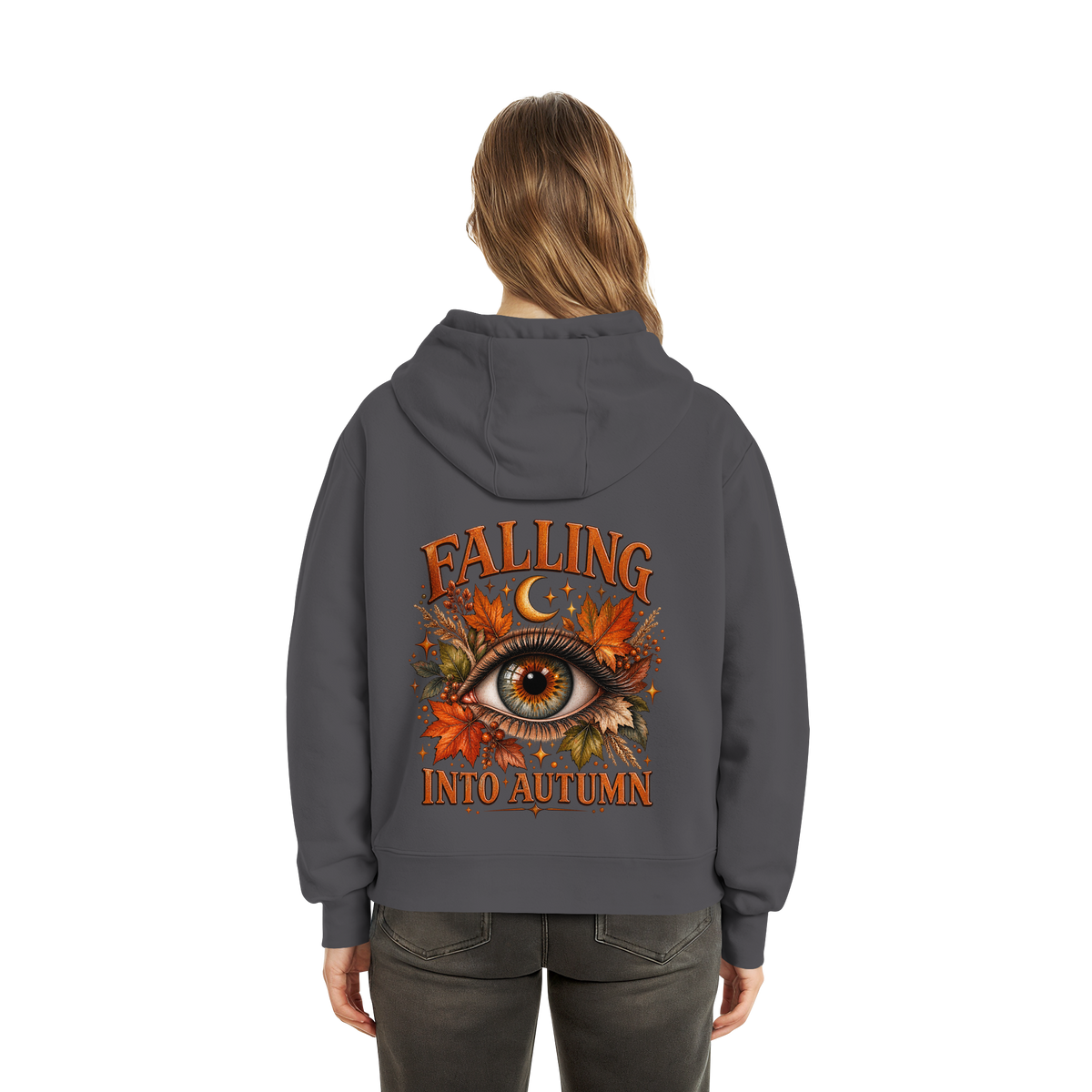 Herbst Auge  - Fluffy Boxcut Hoodie