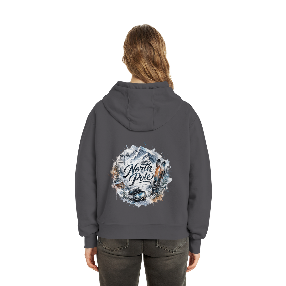North Pole - Fluffy Boxcut Hoodie