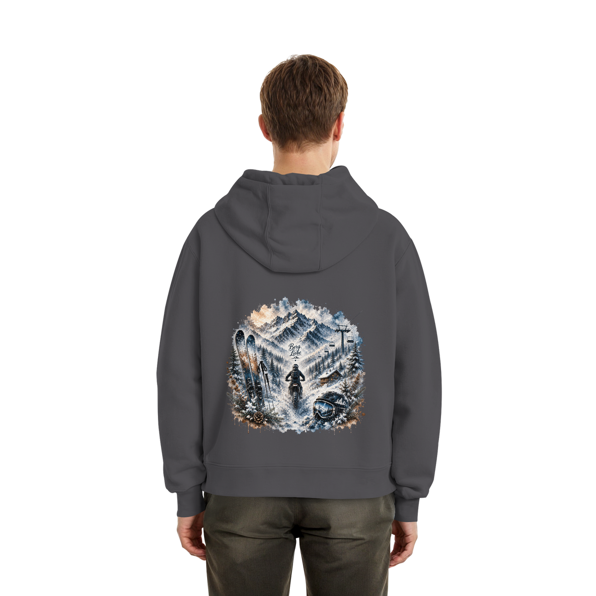 Berg Liebe Mx - Fluffy Boxcut Hoodie
