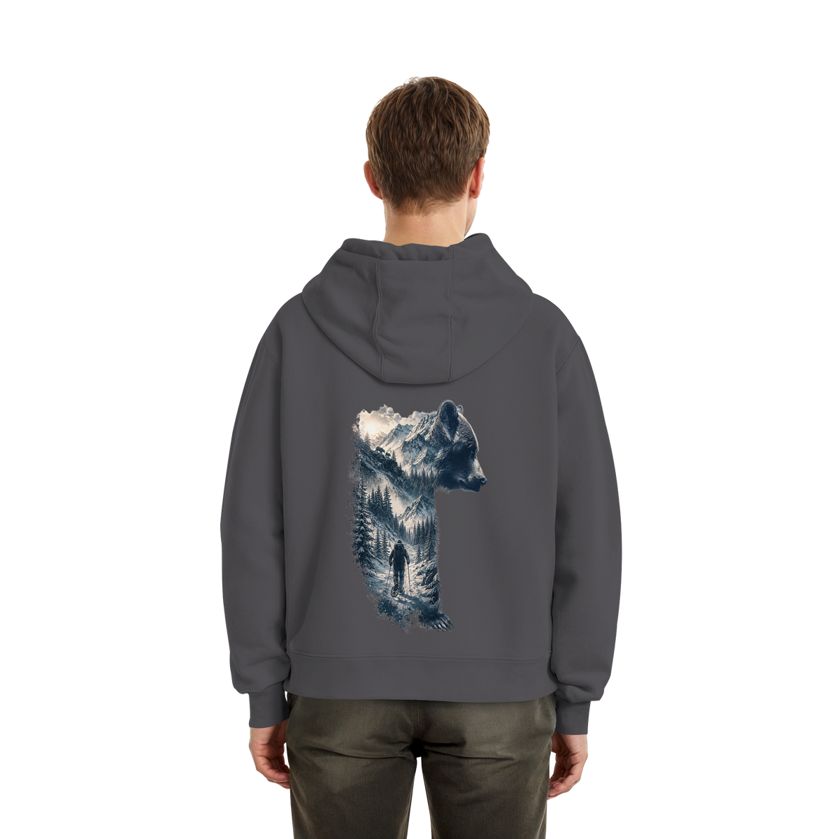 Ice Bär - Fluffy Boxcut Hoodie
