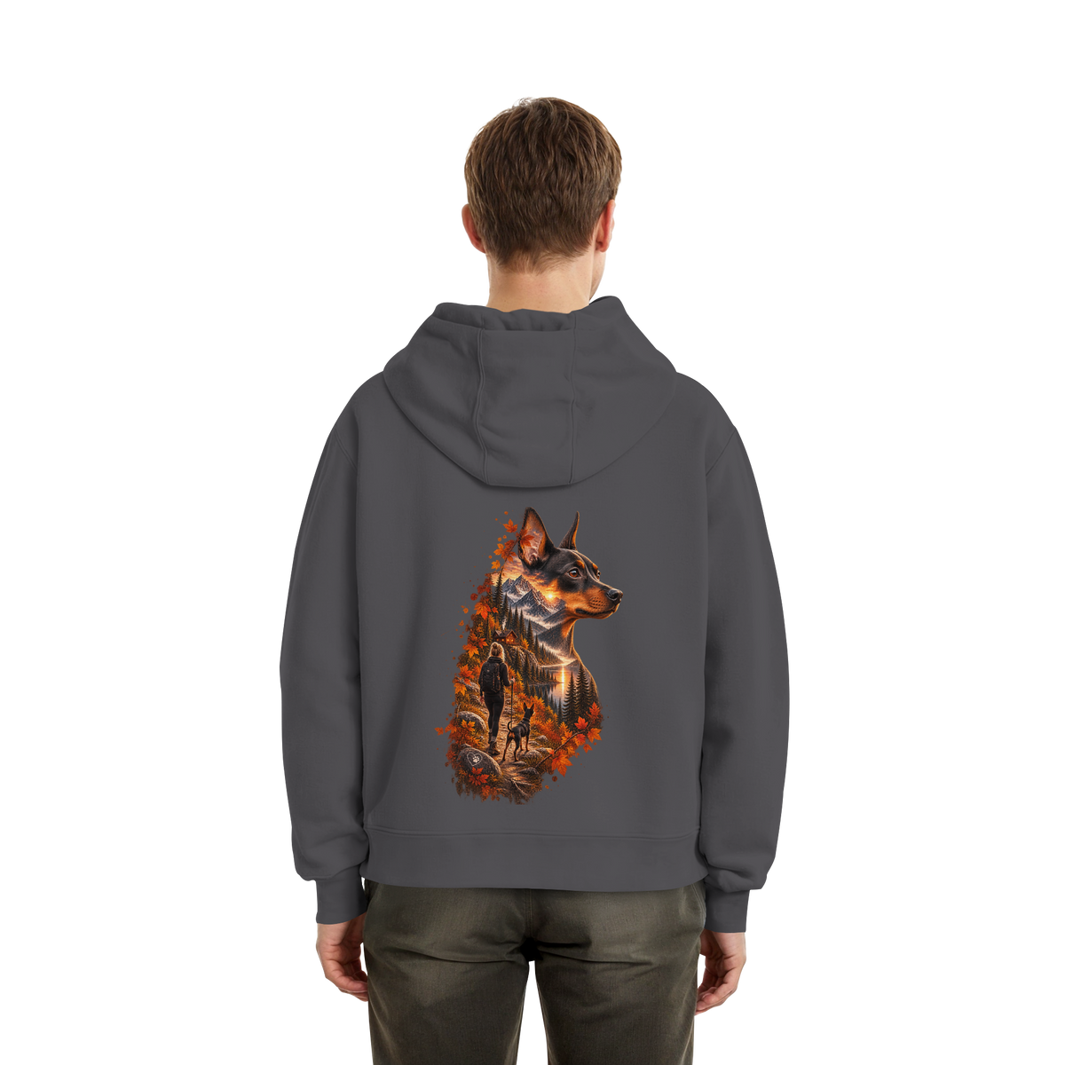 Daisy  - Fluffy Boxcut Hoodie
