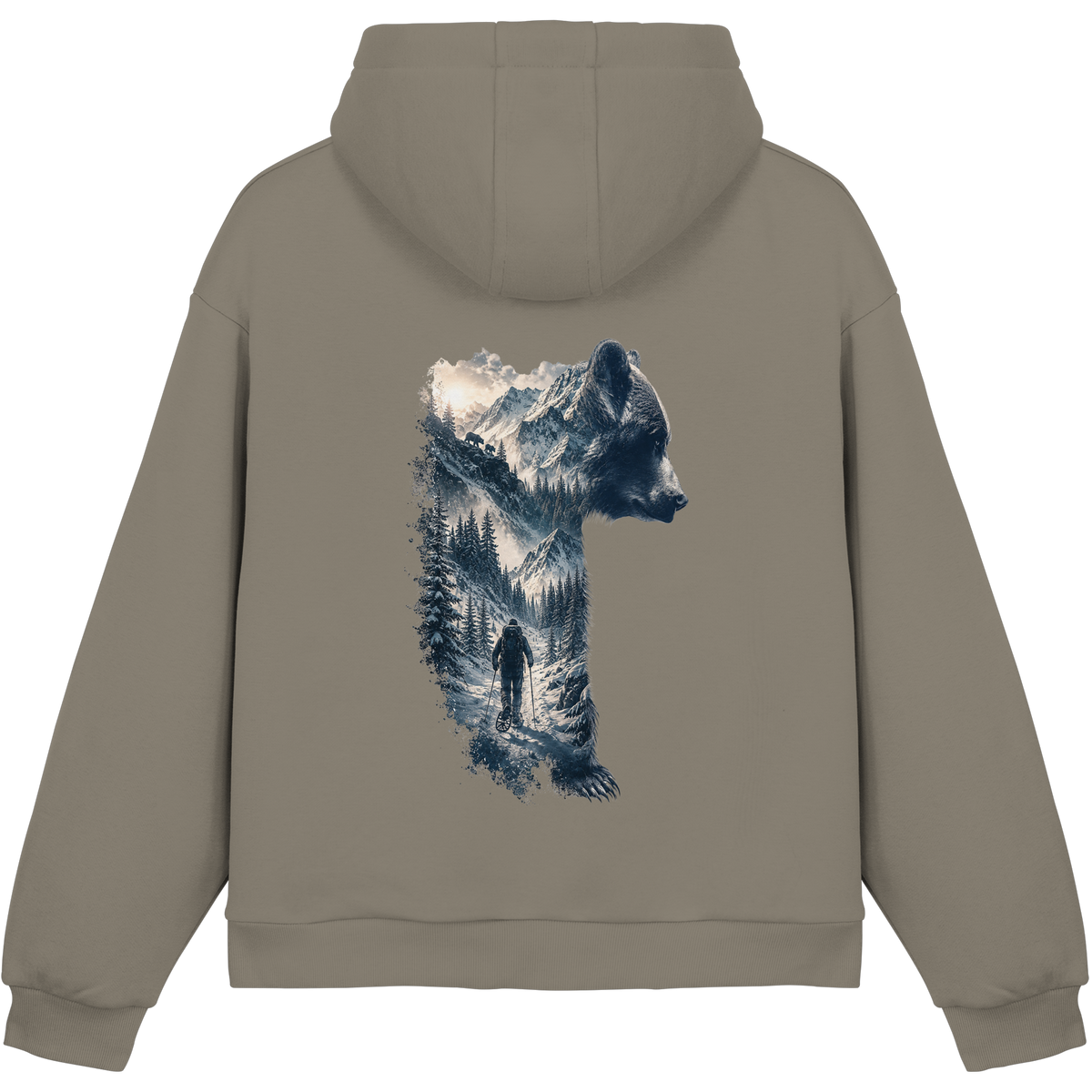 Ice Bär - Fluffy Boxcut Hoodie