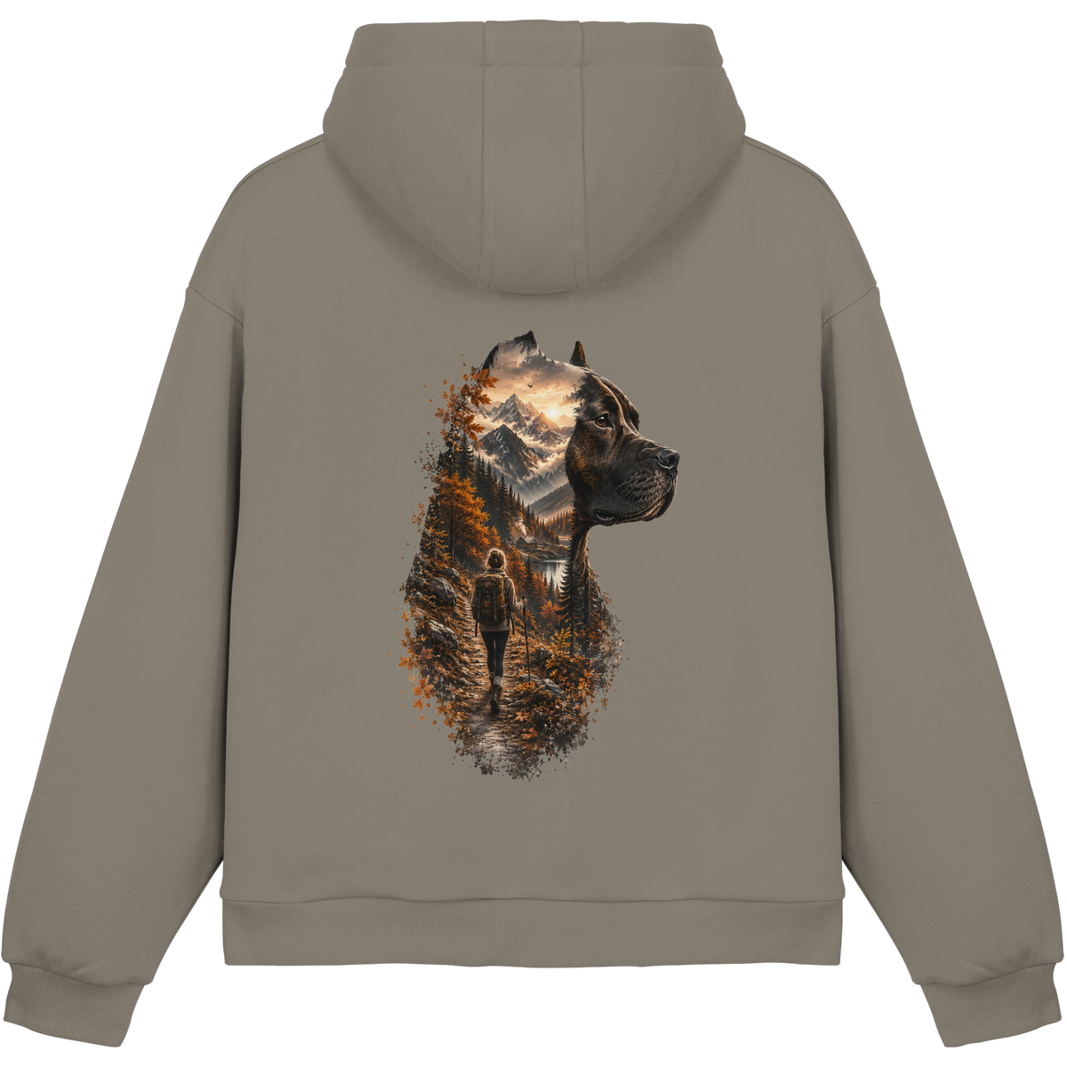 Dog Mountain - Fluffy Boxcut Hoodie