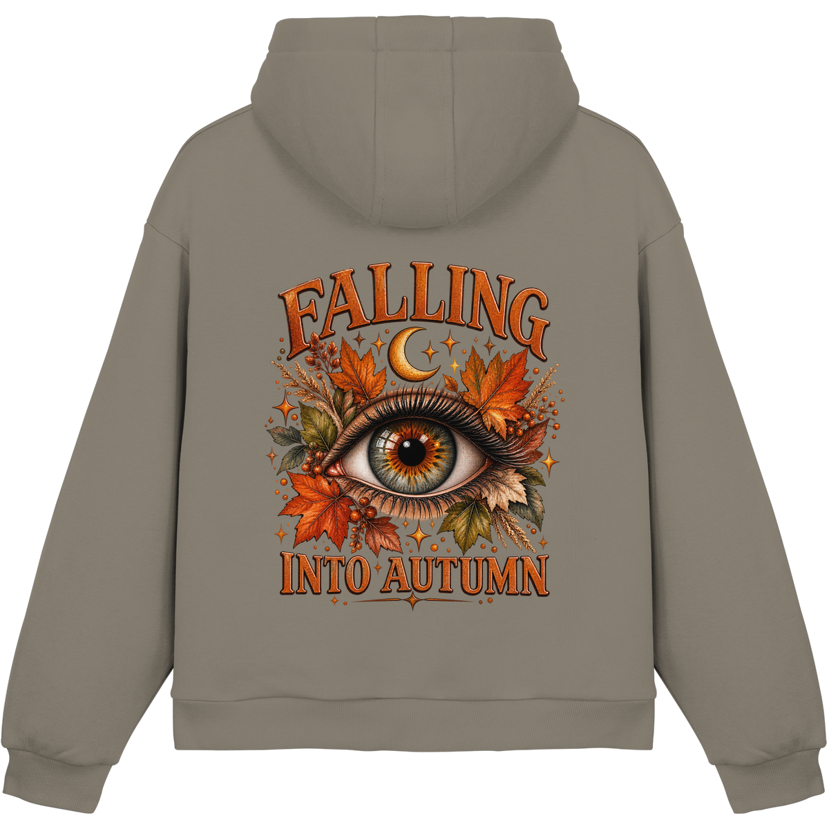 Herbst Auge  - Fluffy Boxcut Hoodie