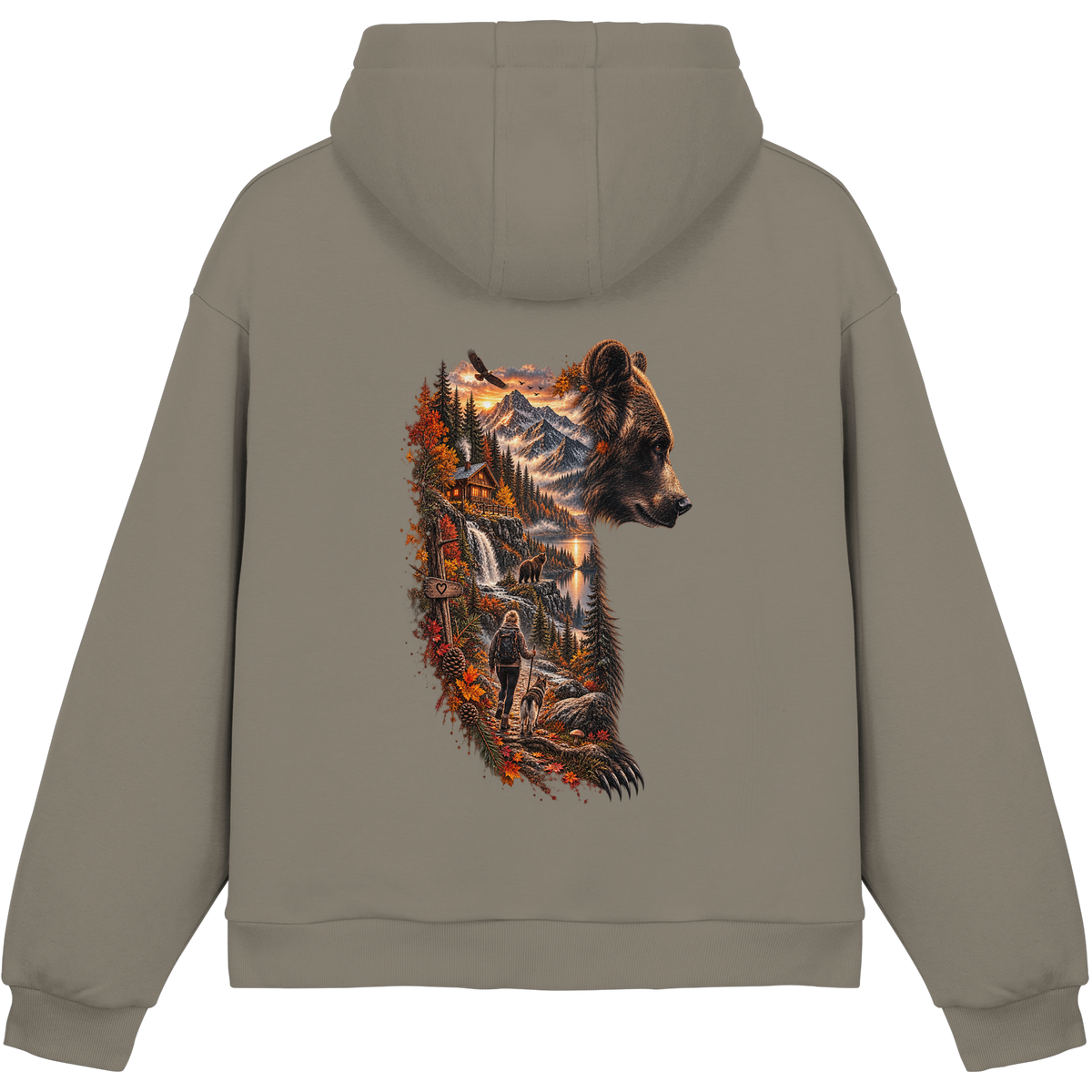 Herbst Kollektion - Fluffy Boxcut Hoodie