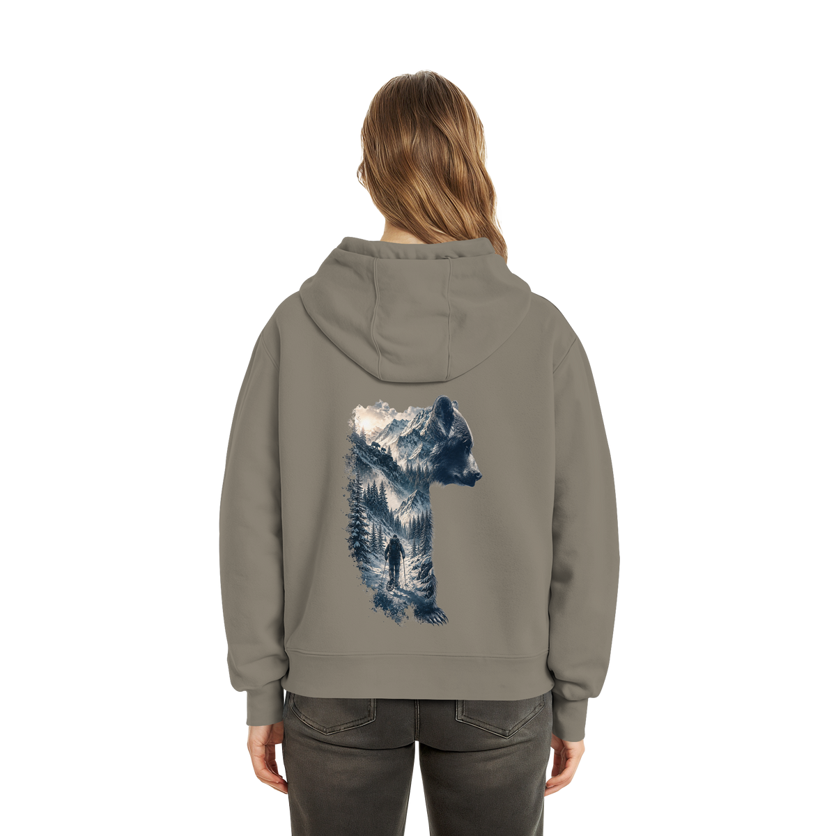 Ice Bär - Fluffy Boxcut Hoodie