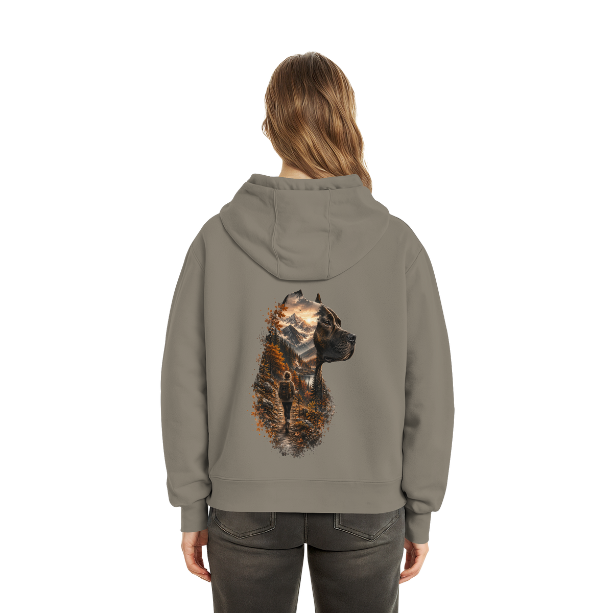Dog Mountain - Fluffy Boxcut Hoodie