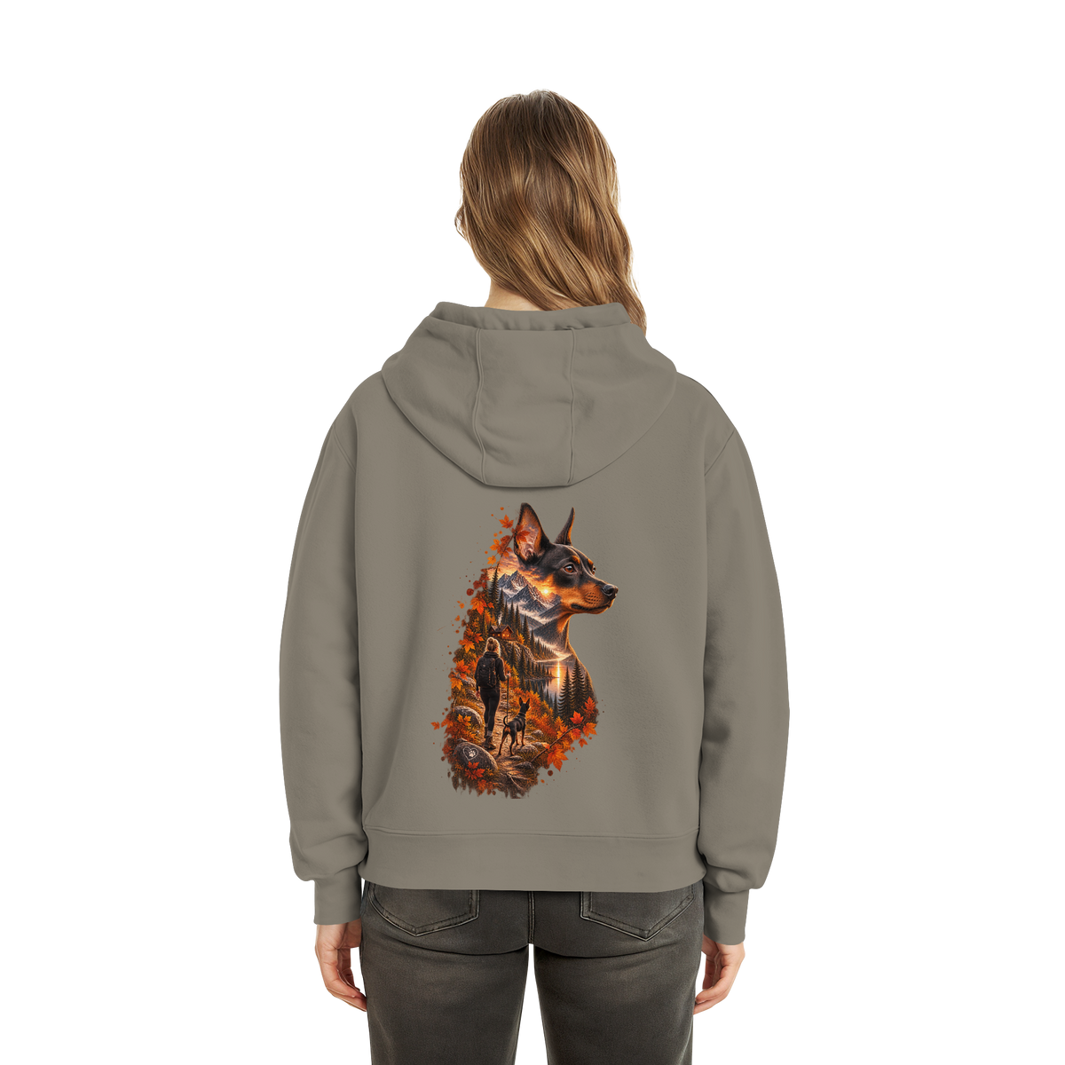 Daisy  - Fluffy Boxcut Hoodie