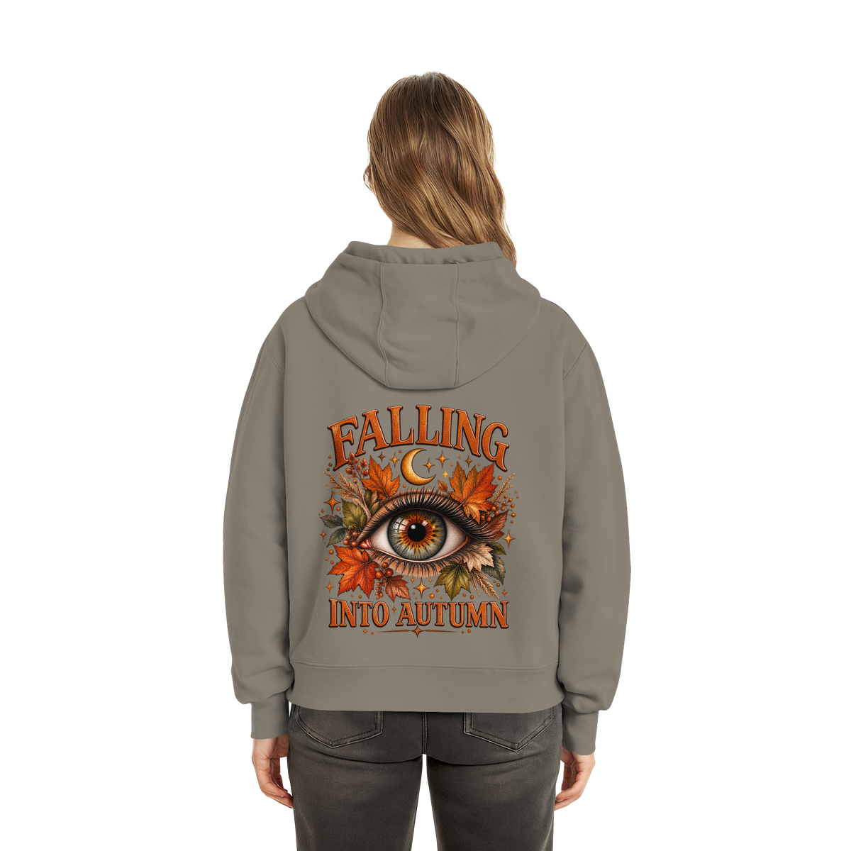Herbst Auge  - Fluffy Boxcut Hoodie