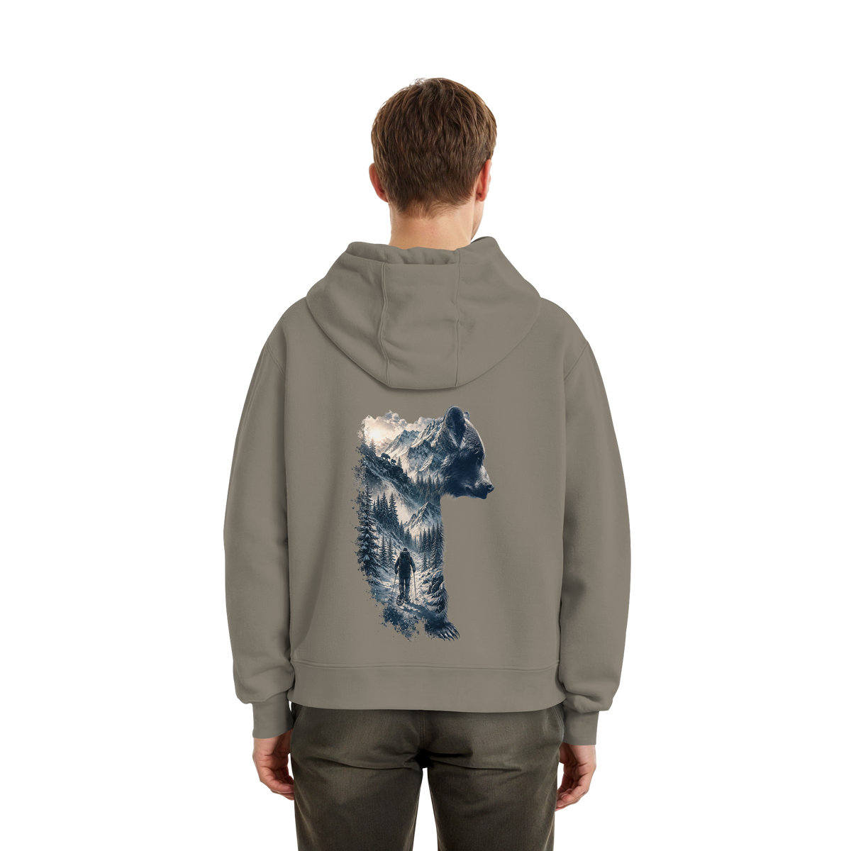 Ice Bär - Fluffy Boxcut Hoodie