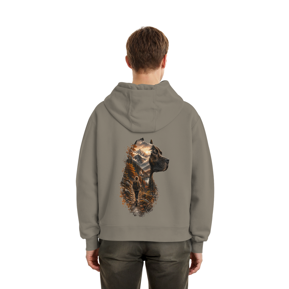 Dog Mountain - Fluffy Boxcut Hoodie
