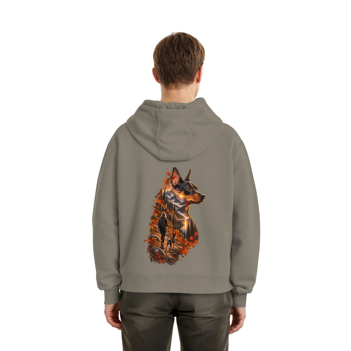 Daisy  - Fluffy Boxcut Hoodie