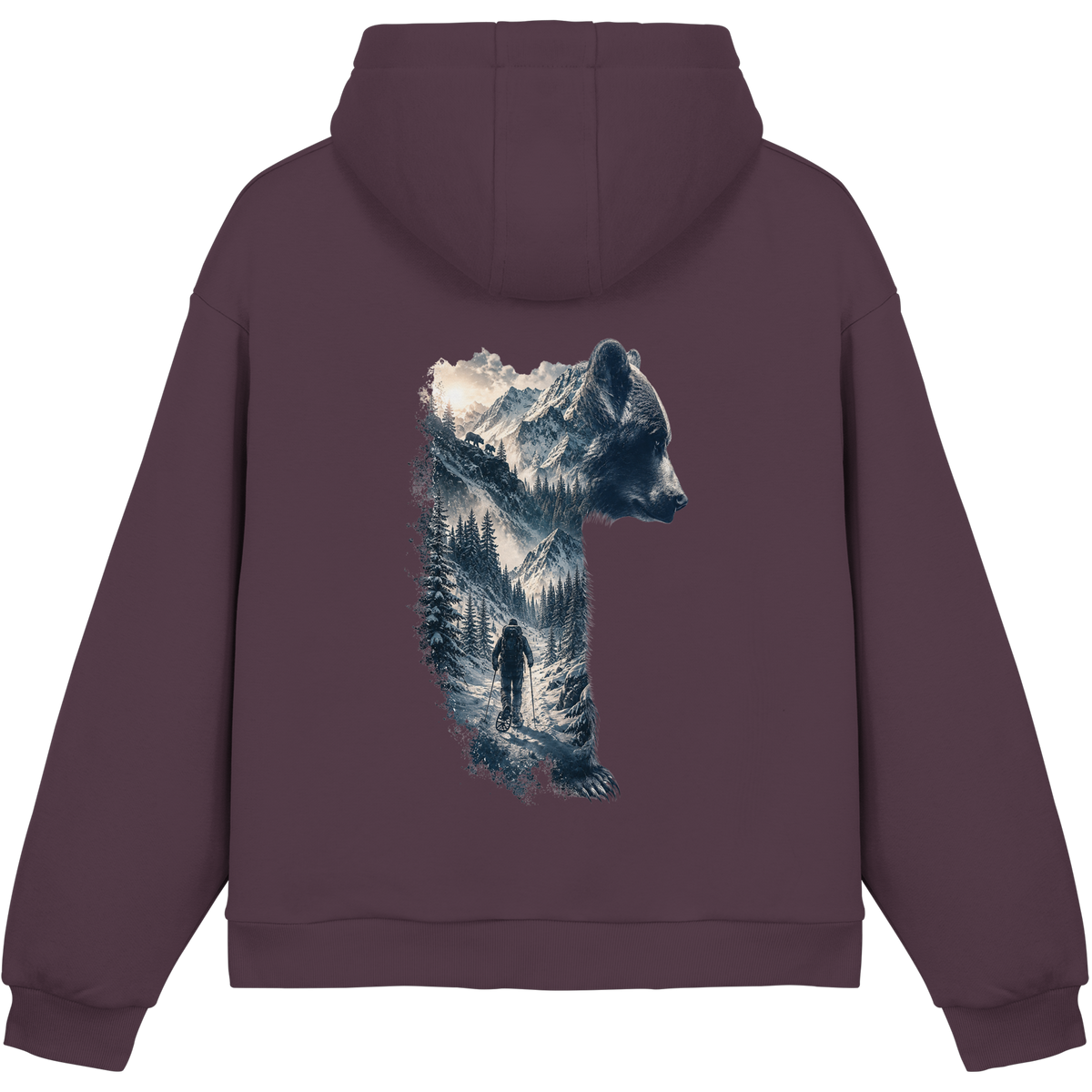 Ice Bär - Fluffy Boxcut Hoodie