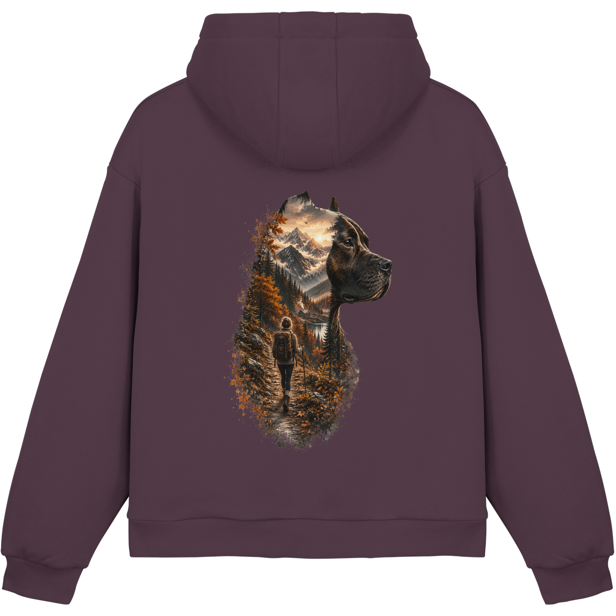 Dog Mountain - Fluffy Boxcut Hoodie