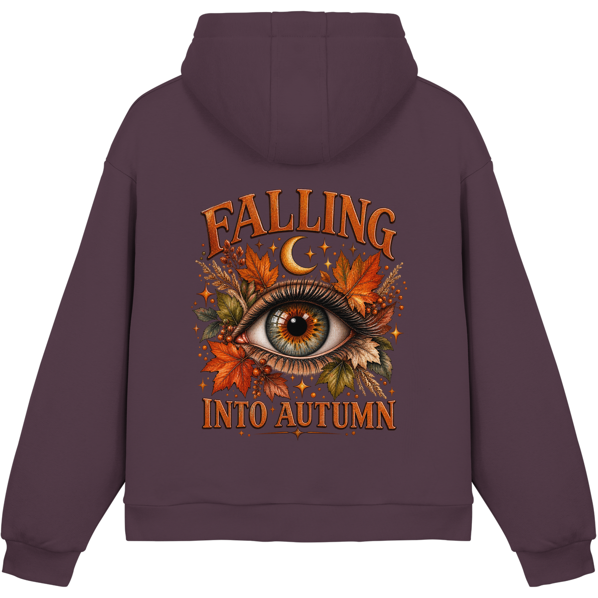 Herbst Auge  - Fluffy Boxcut Hoodie