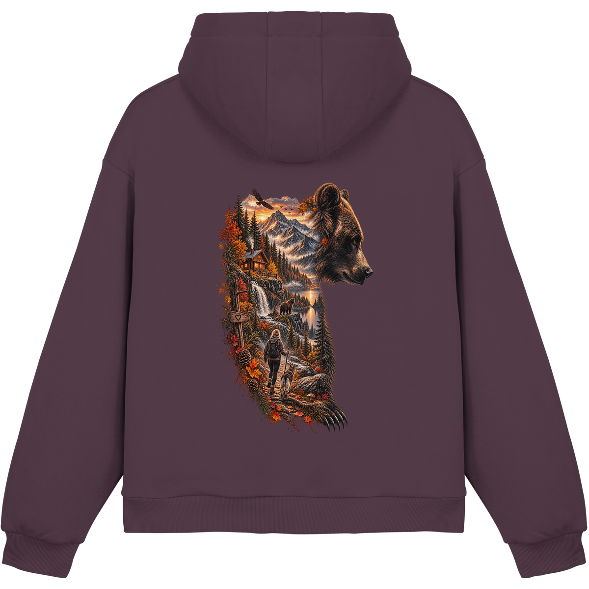 Herbst Kollektion - Fluffy Boxcut Hoodie