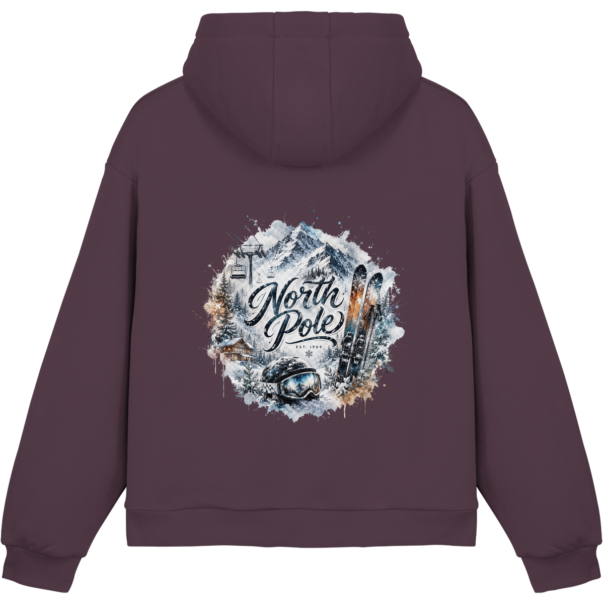 North Pole - Fluffy Boxcut Hoodie