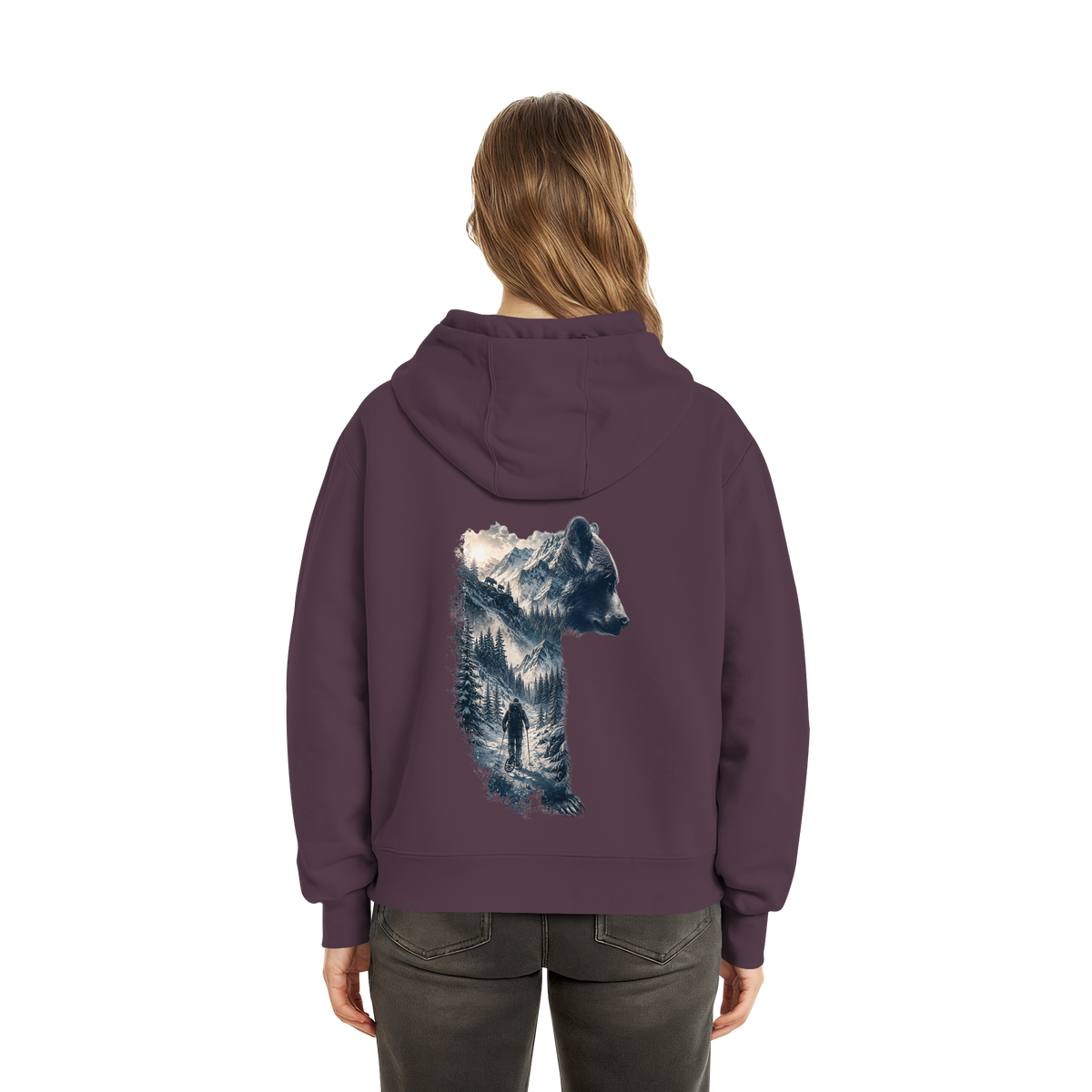 Ice Bär - Fluffy Boxcut Hoodie