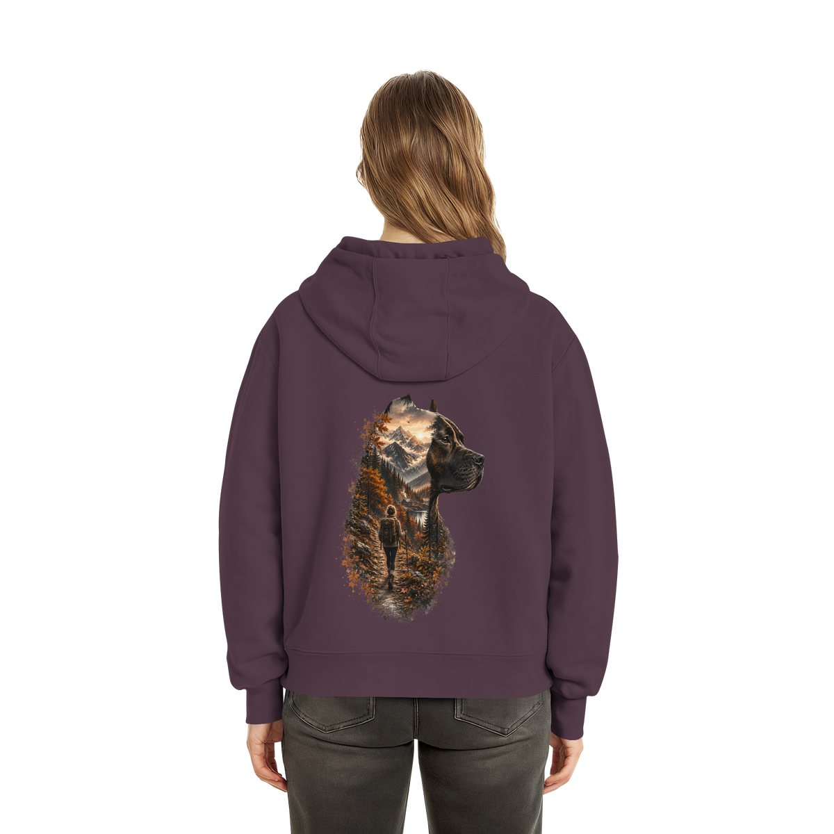 Dog Mountain - Fluffy Boxcut Hoodie