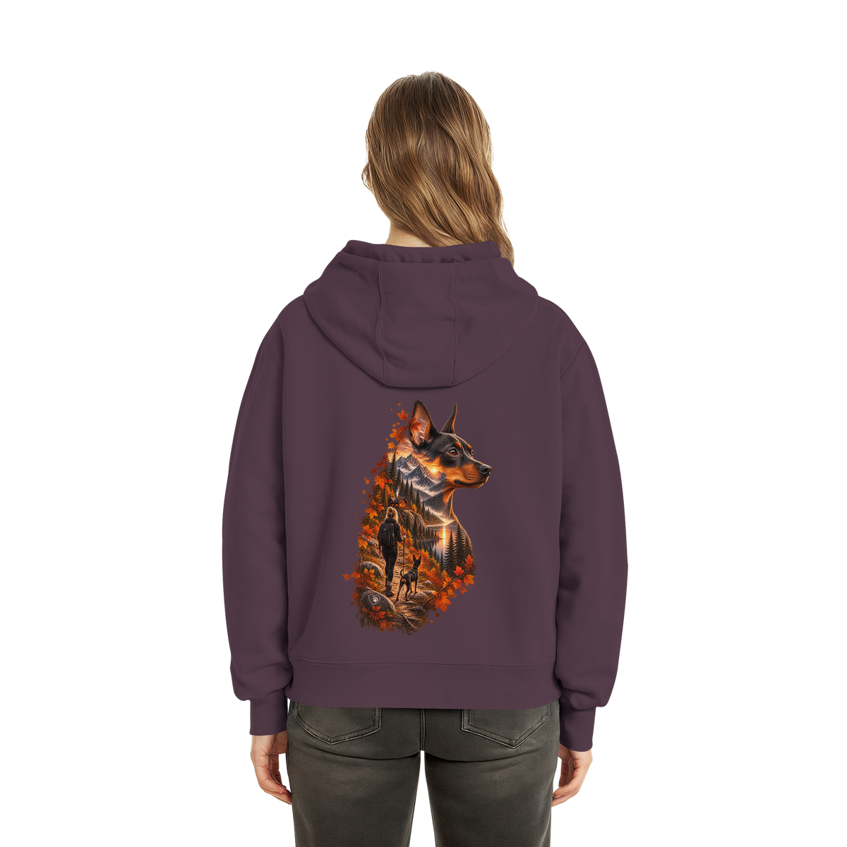 Daisy  - Fluffy Boxcut Hoodie