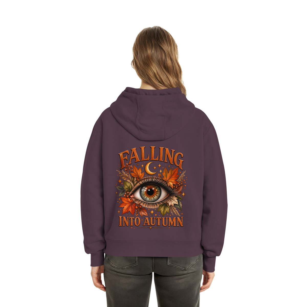 Herbst Auge  - Fluffy Boxcut Hoodie