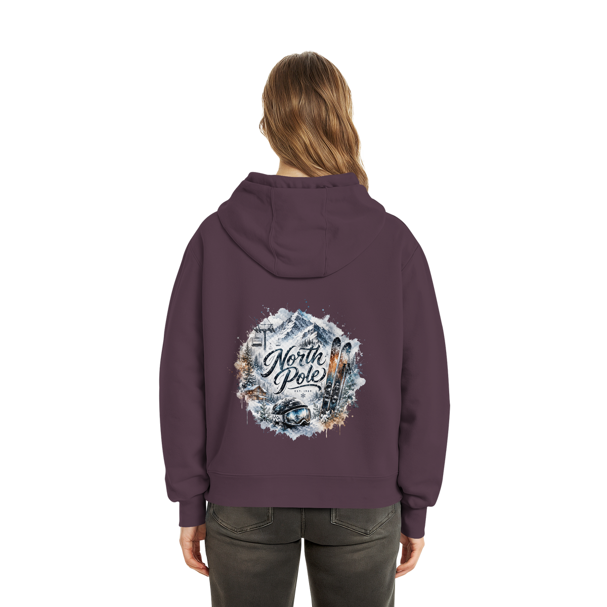 North Pole - Fluffy Boxcut Hoodie