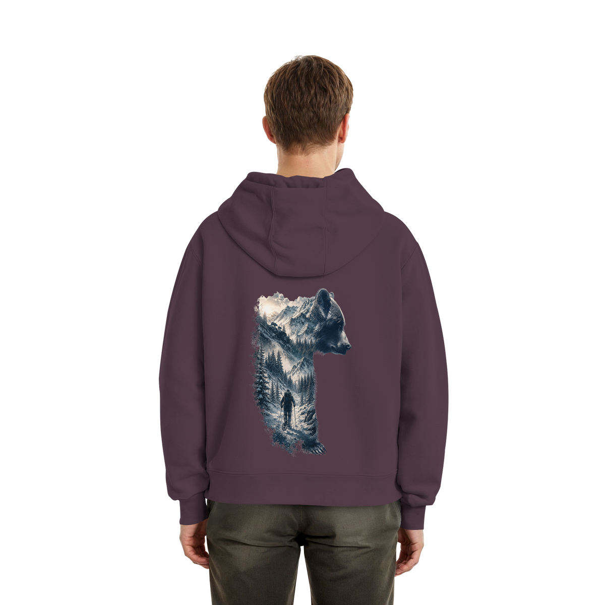 Ice Bär - Fluffy Boxcut Hoodie