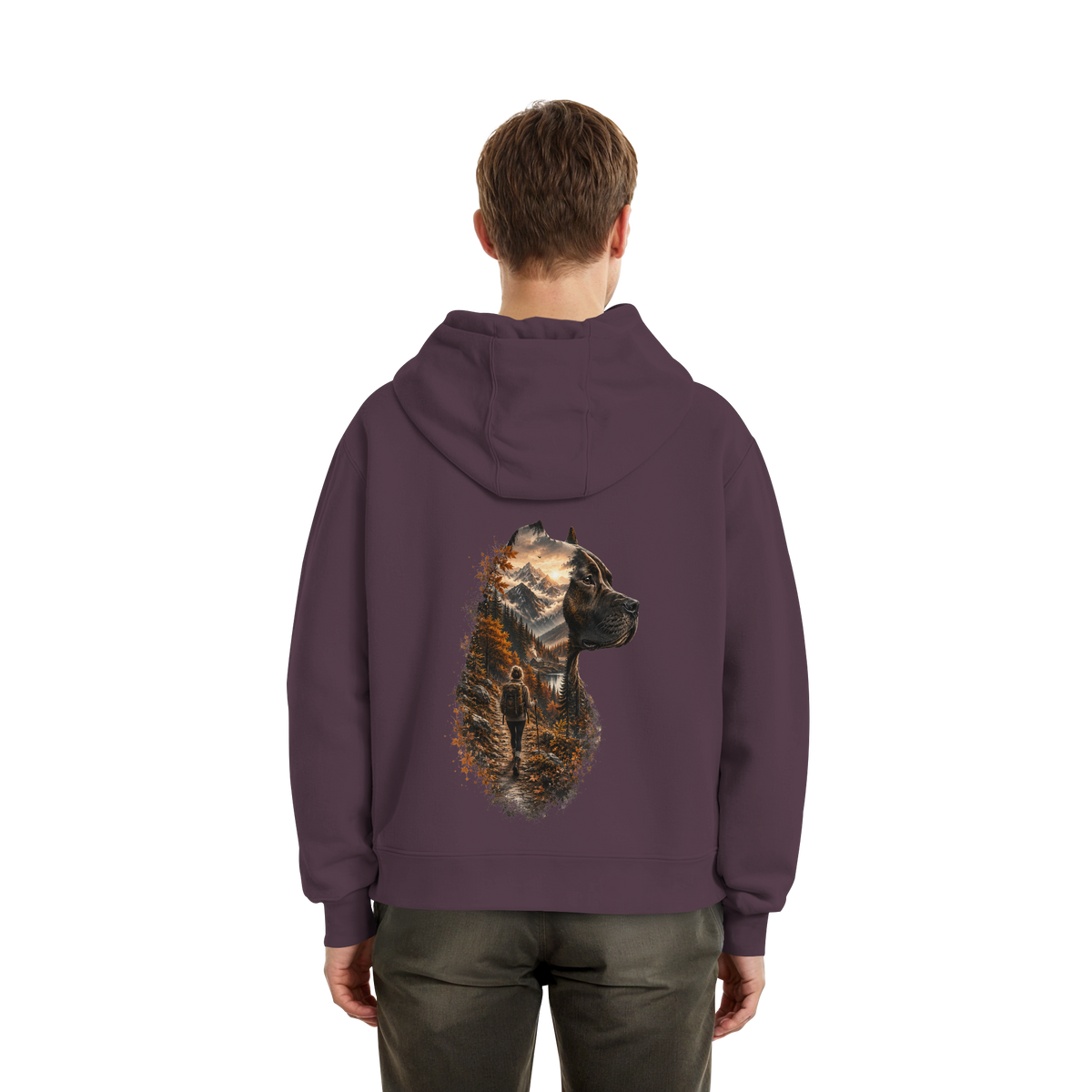 Dog Mountain - Fluffy Boxcut Hoodie