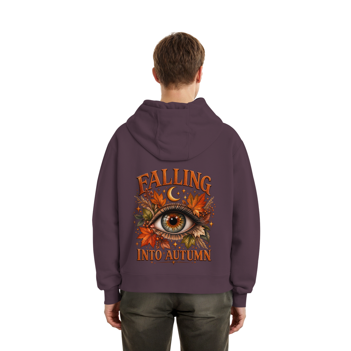 Herbst Auge  - Fluffy Boxcut Hoodie