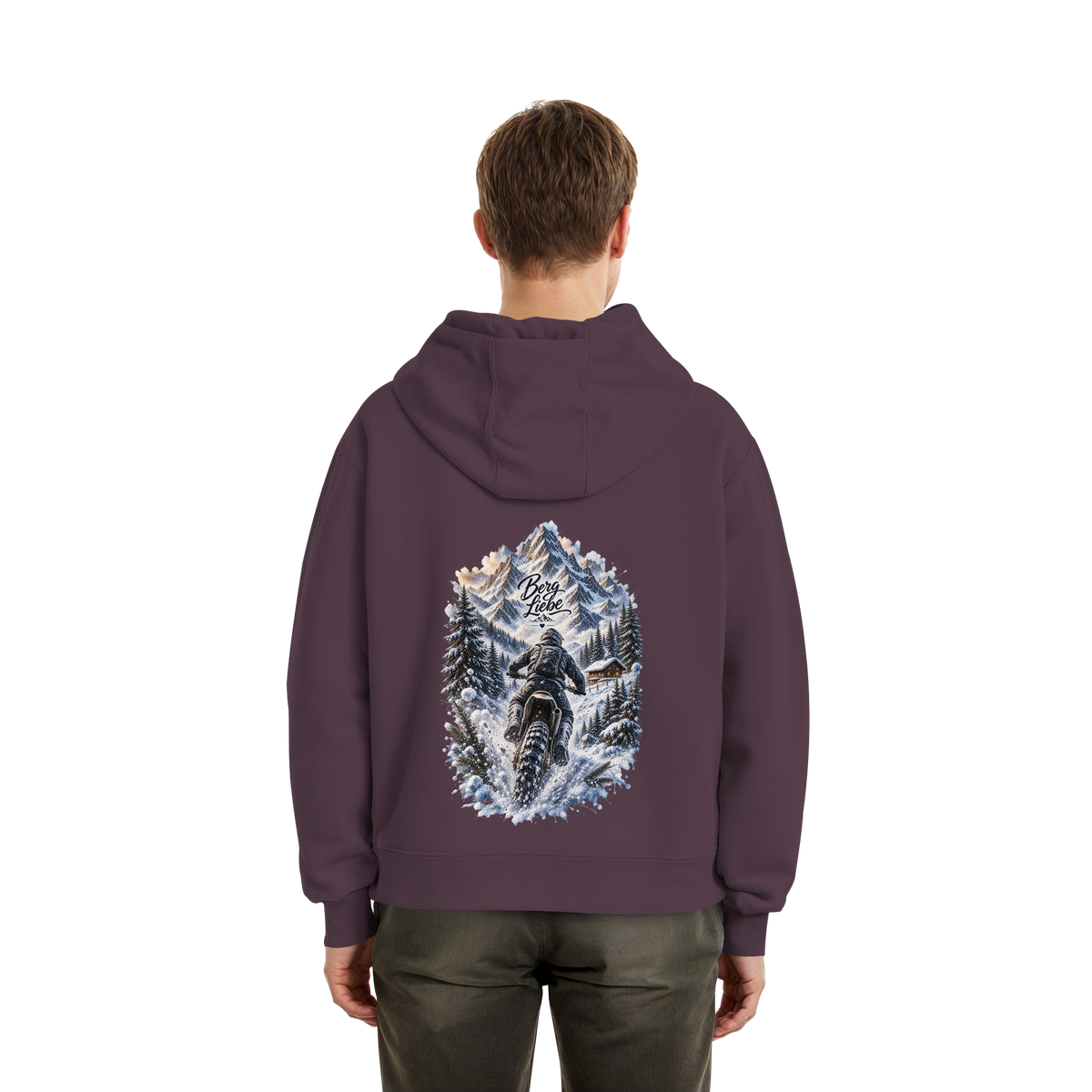 Bergliebe  - Fluffy Boxcut Hoodie