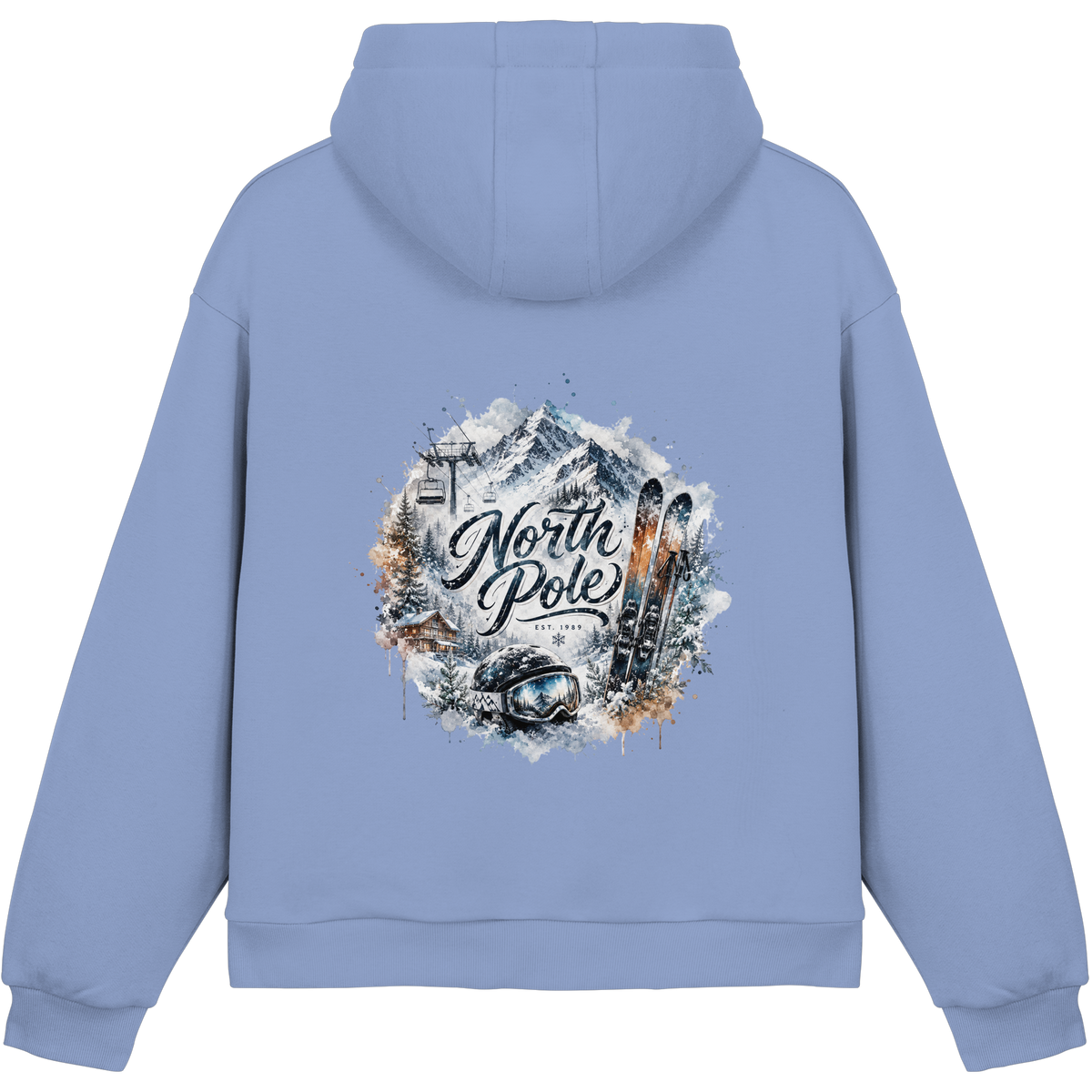 North Pole - Fluffy Boxcut Hoodie