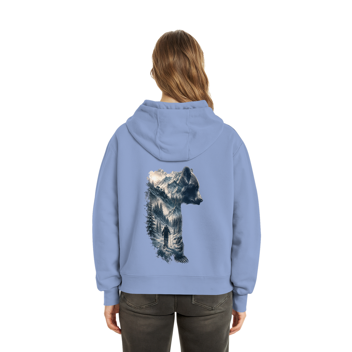 Ice Bär - Fluffy Boxcut Hoodie